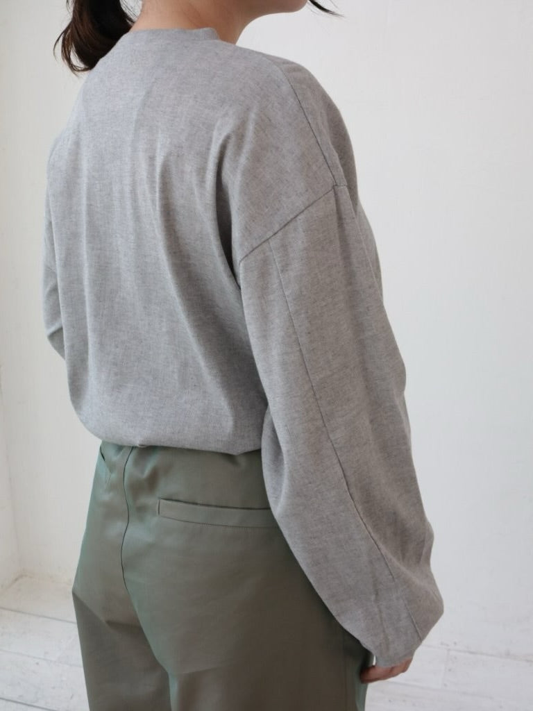 YARRA NEU BIWACOTTONボリューム長袖Tシャツ NU-5611-402