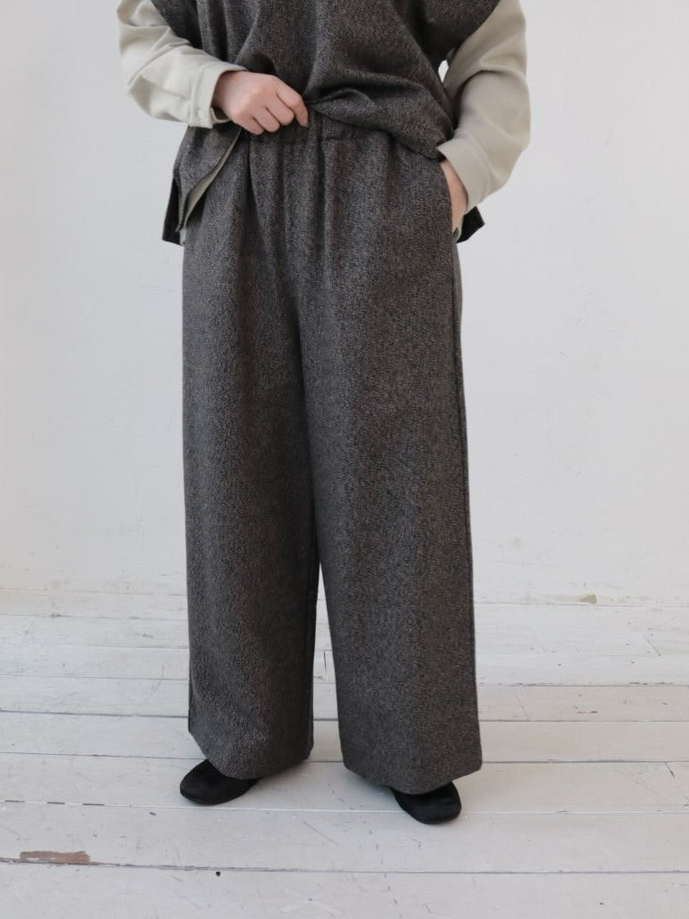 YARRA 三つ杢ツイルストレートパンツ YR-1555-252