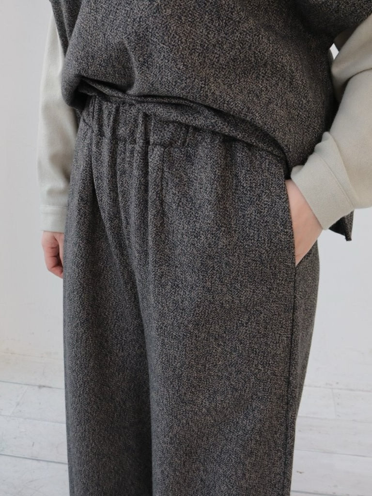 YARRA 三つ杢ツイルストレートパンツ YR-1555-252