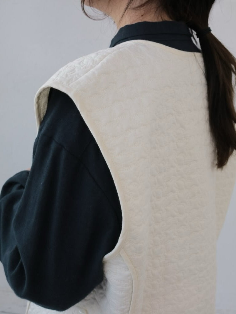 YARRA INDIAキルティングベスト YR-1558-270