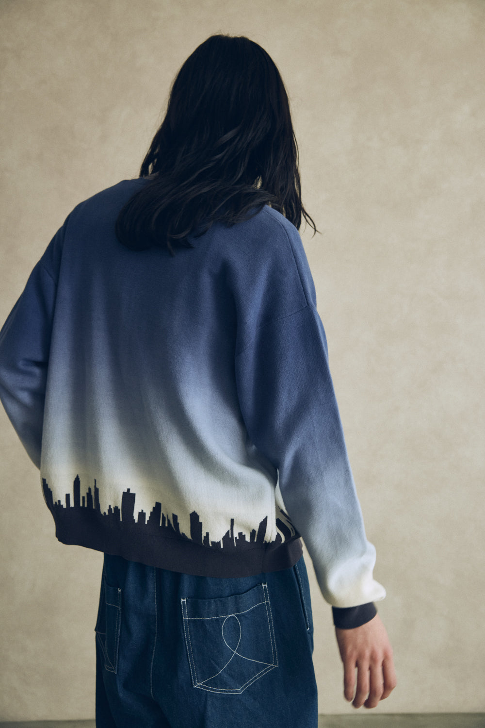 YARRA NEU YOIYAMIコットンニットカーディガン NU-5542-405