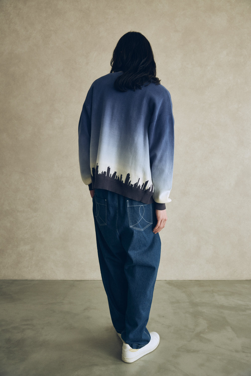 YARRA NEU YOIYAMIコットンニットカーディガン NU-5542-405