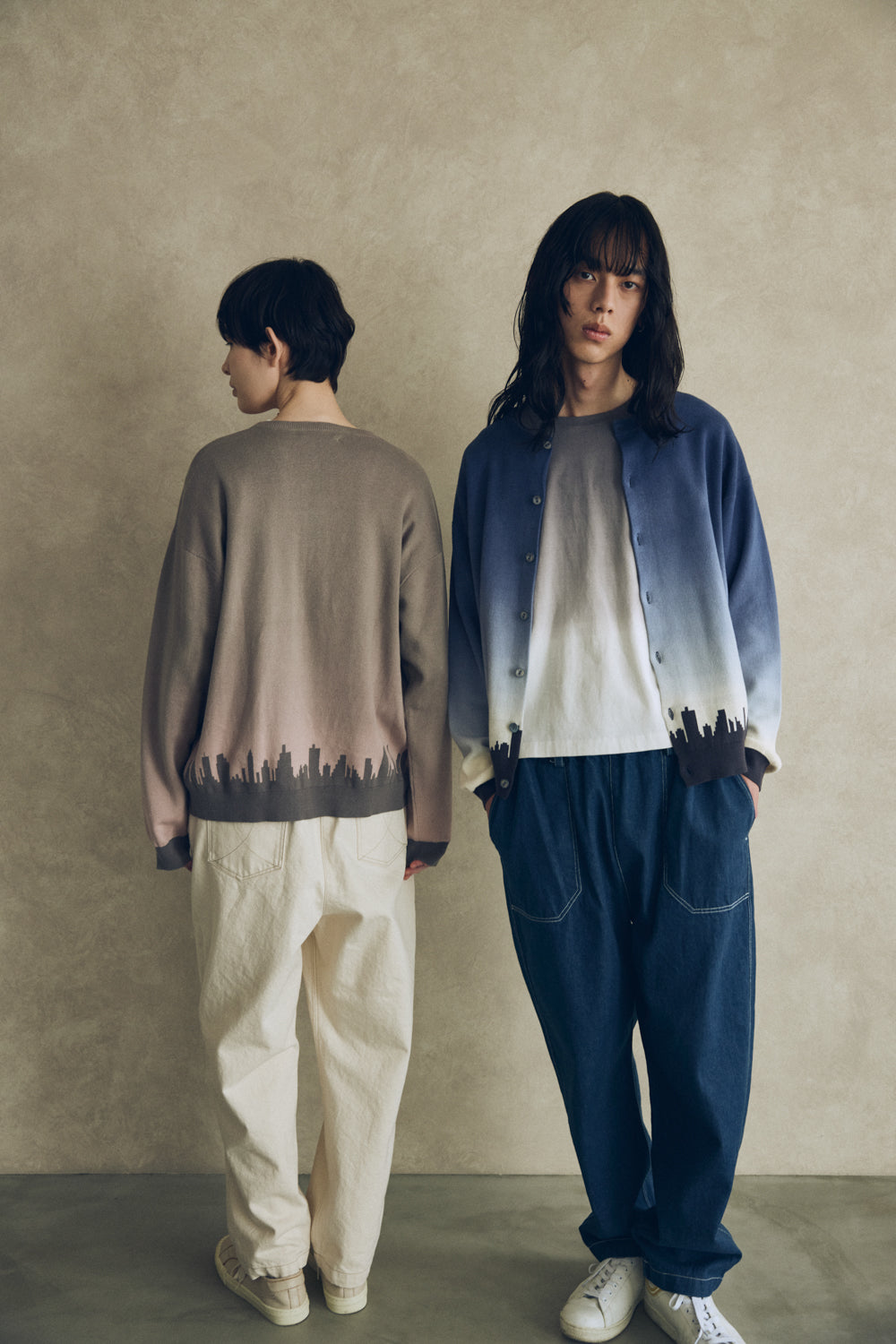 YARRA NEU YOIYAMIコットンニットカーディガン NU-5542-405