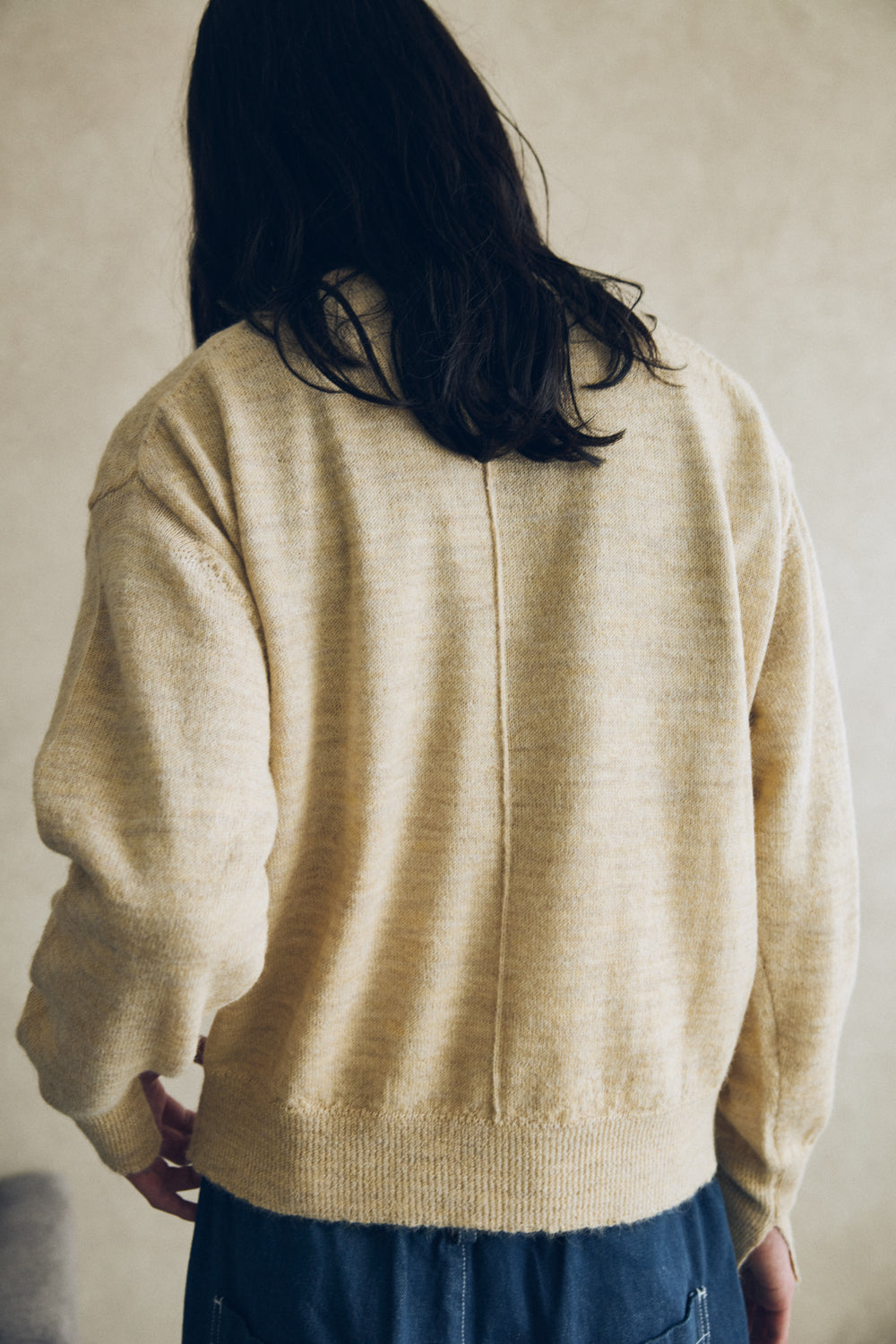 YARRA NEU ペルーアルパカニットプルオーバー NU-5542-406