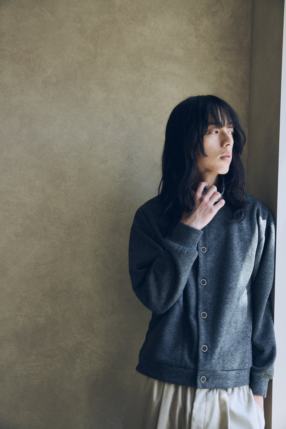 YARRA NEU W混釦ダウンカットブルゾン NU-5551-417