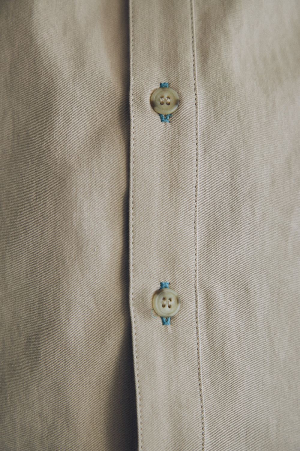 YARRA NEU ヴィンテージワッシャー衿フリルシャツ NU-5553-423