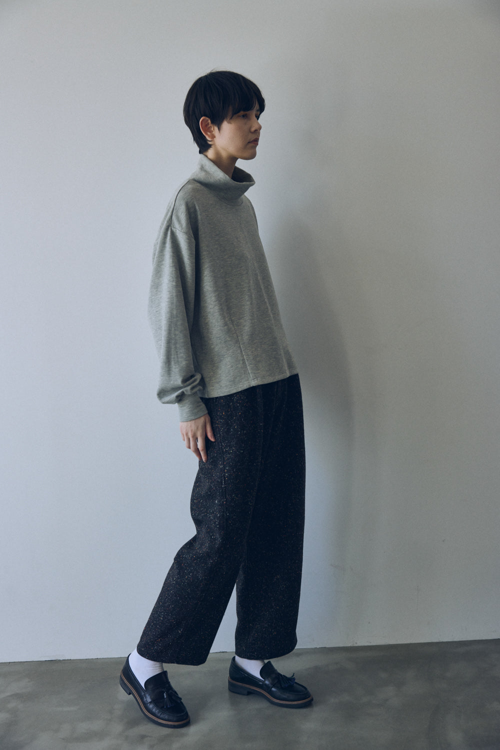 YARRA NEU ハイネックフリースTOPS NU-5551-416