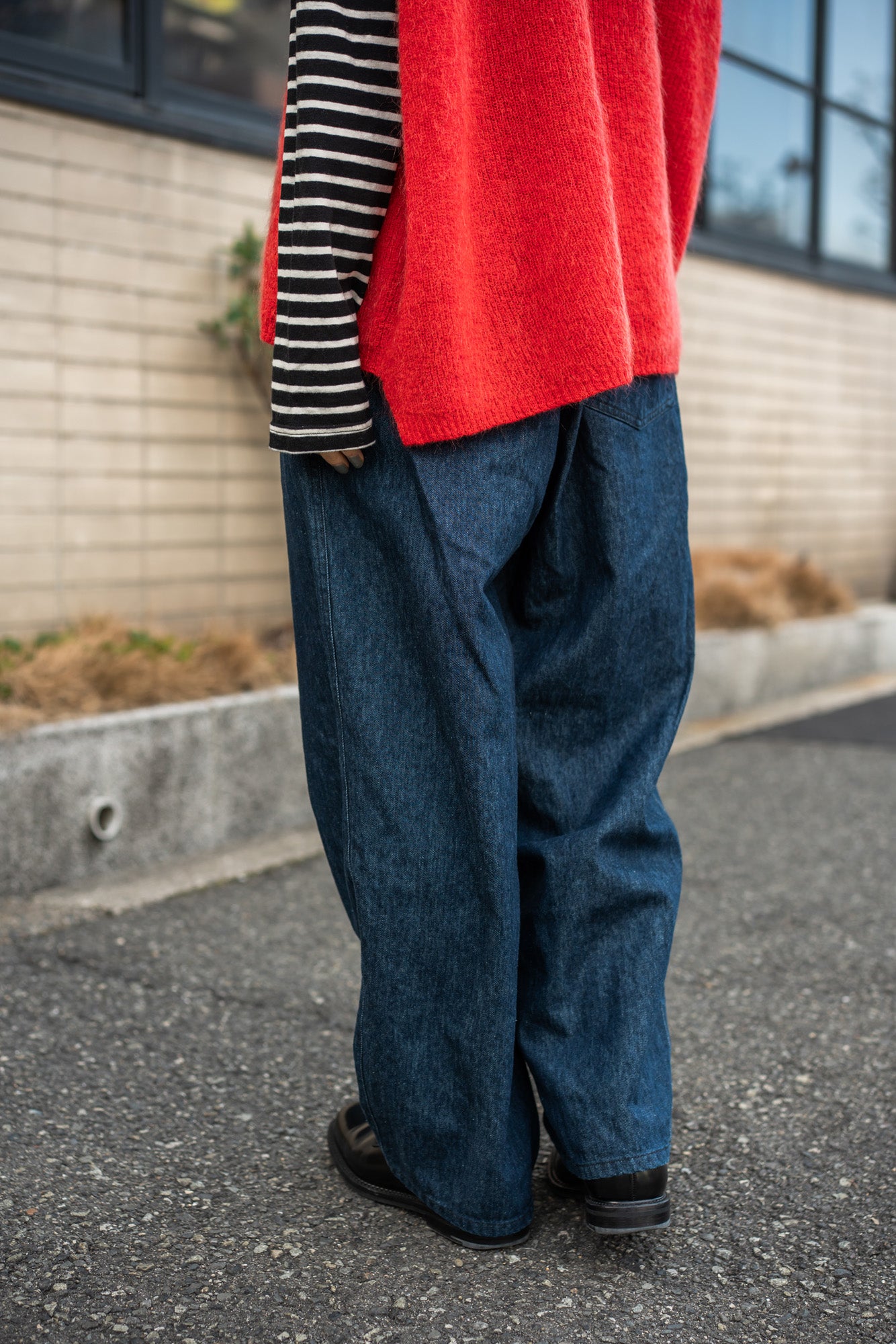 YARRA リネン混デニムパンツ YR-1545-238