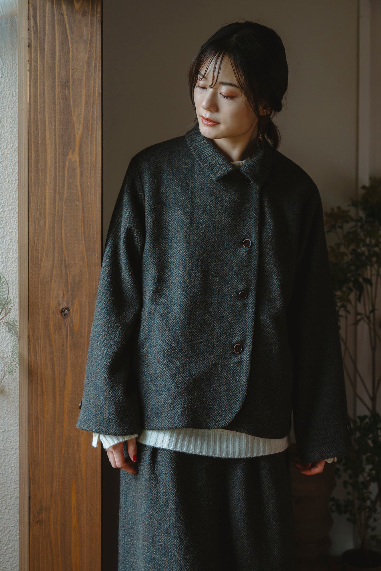 YARRA　ポリウールセミダブルジャケット　YR-1557-261