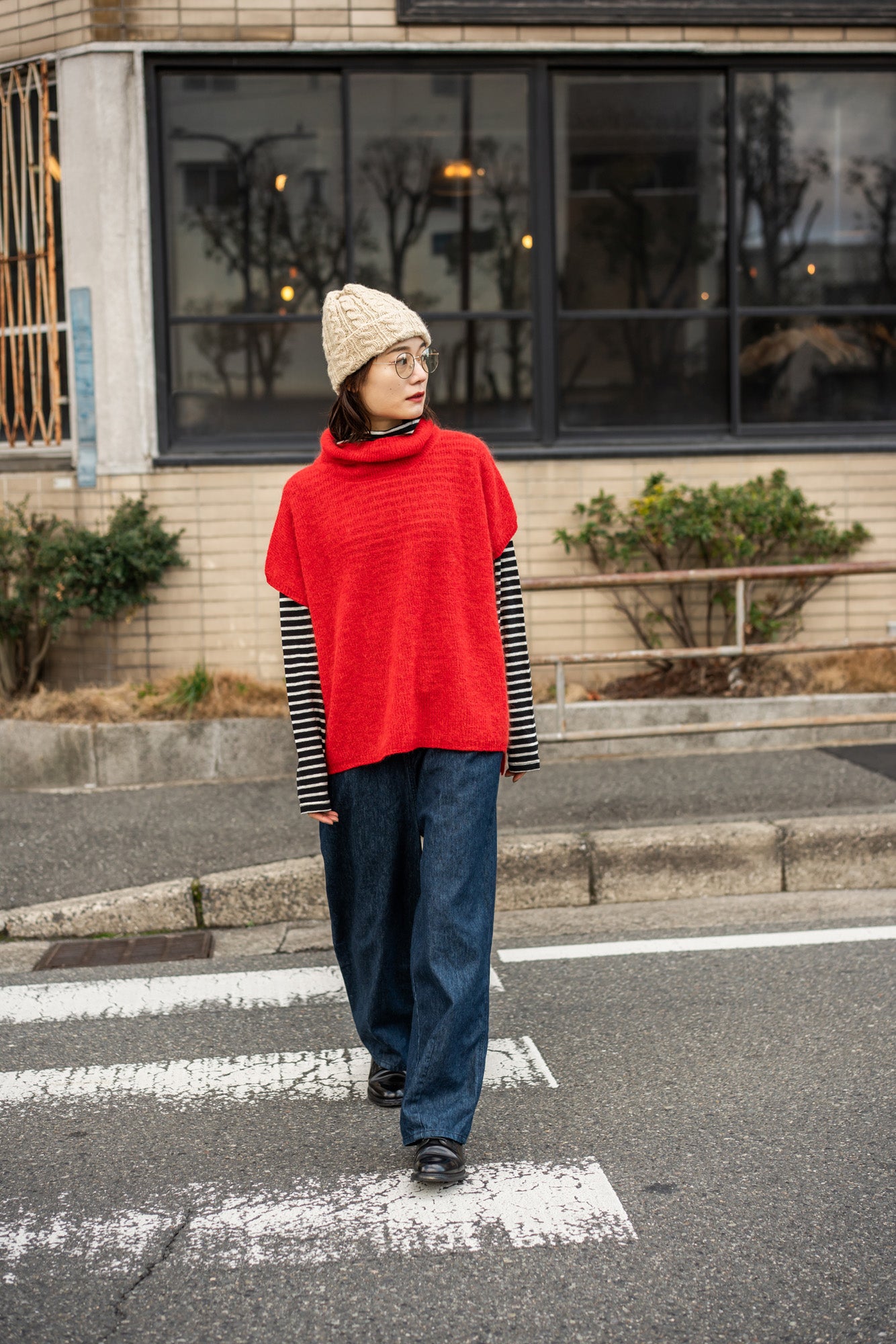 YARRA リネン混デニムパンツ YR-1545-238