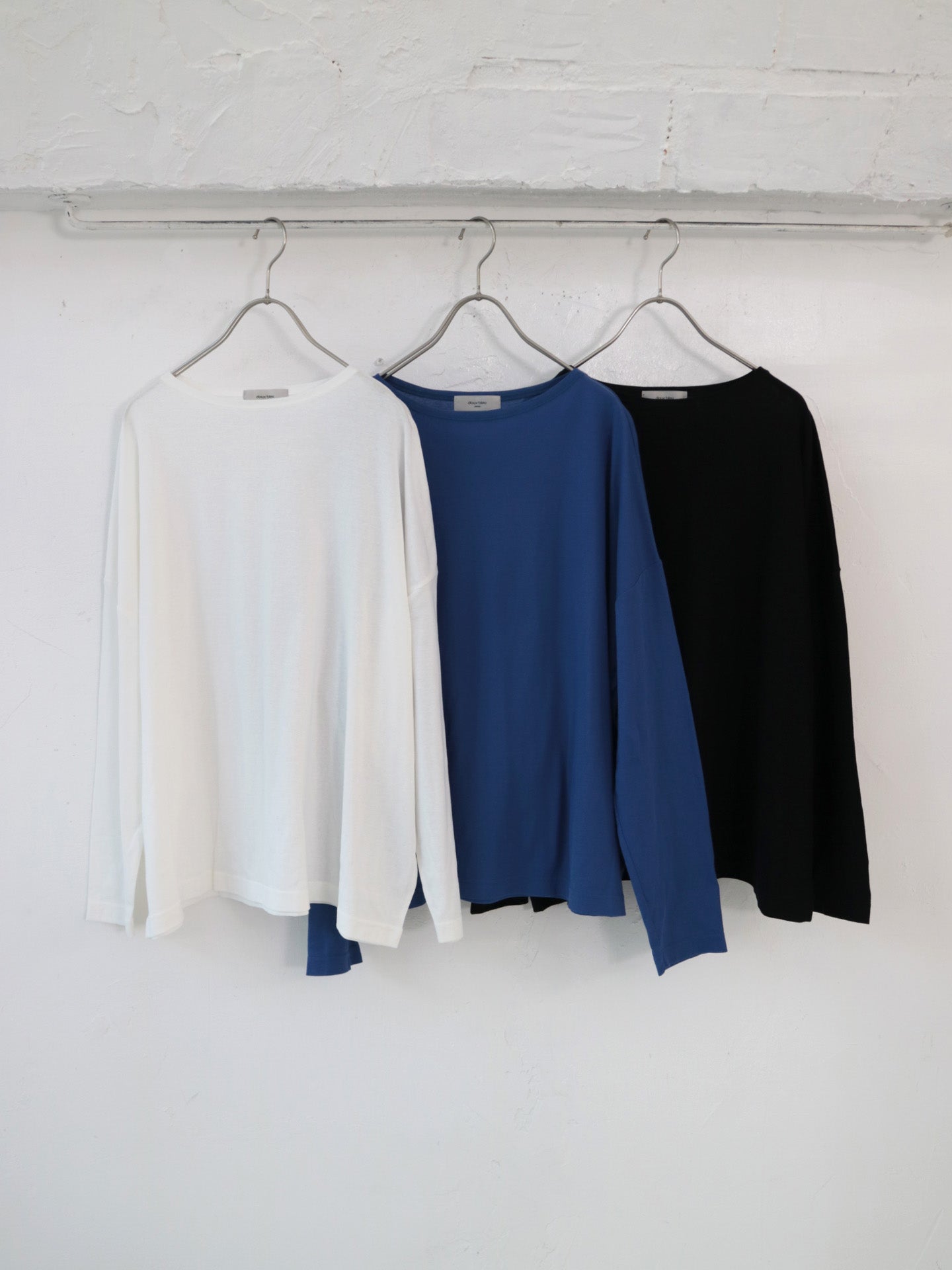 doux bleu　HTフライス ワイドプルオーバー　DB-2531-080