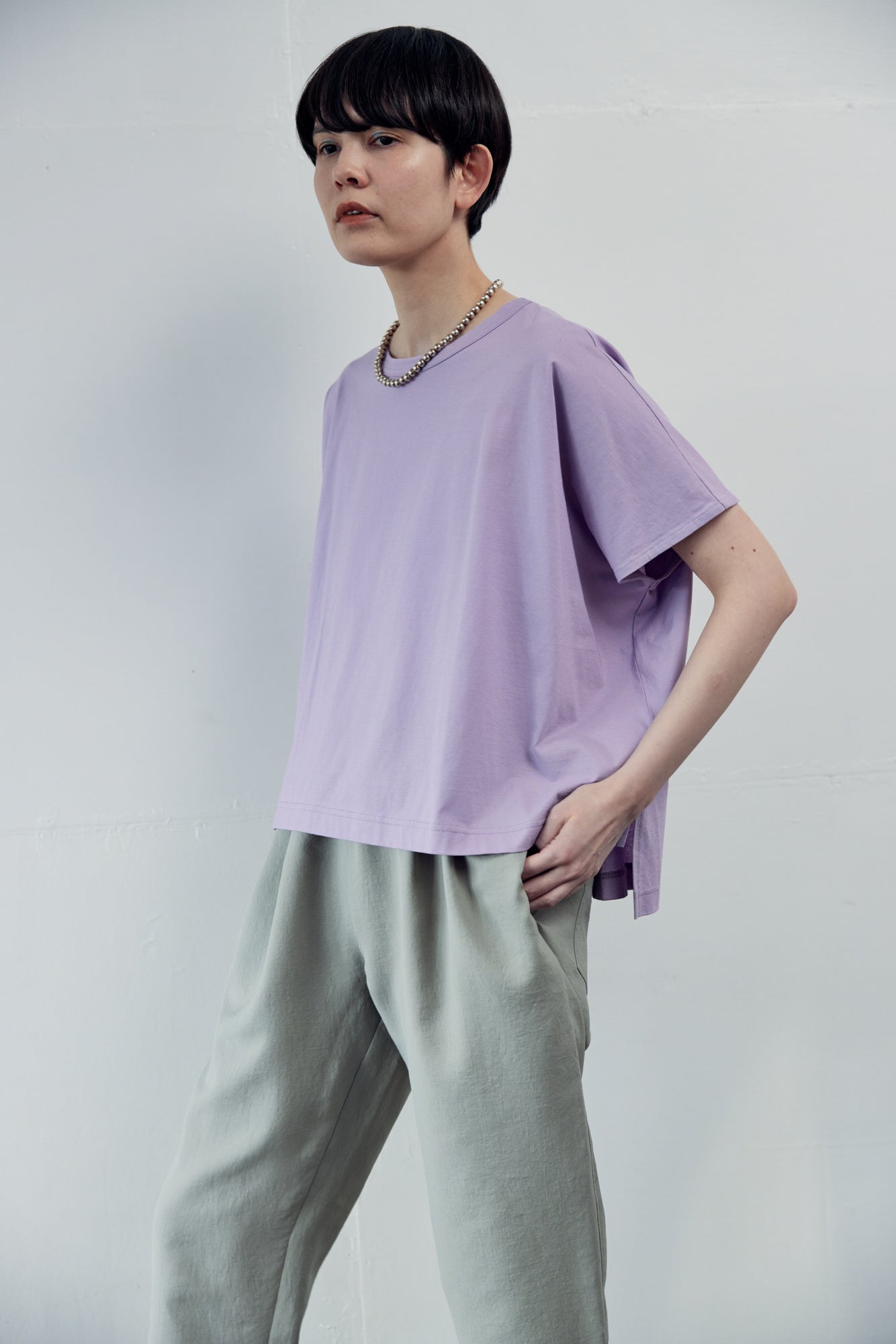YARRA NEU　ICE PREMIUMワイドTシャツ　NU-5521-432