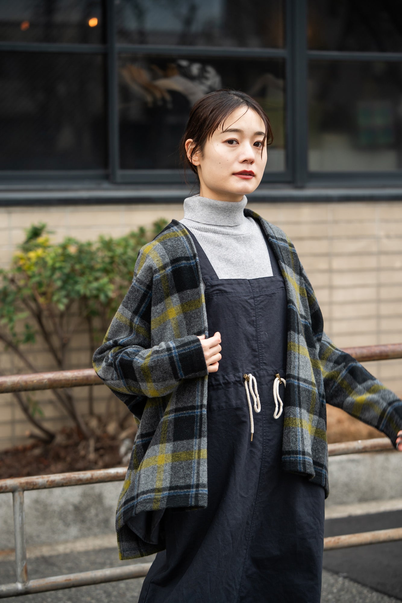 YARRA　ECOWOOLモッサトッパーカーディガン　YR-1547-241