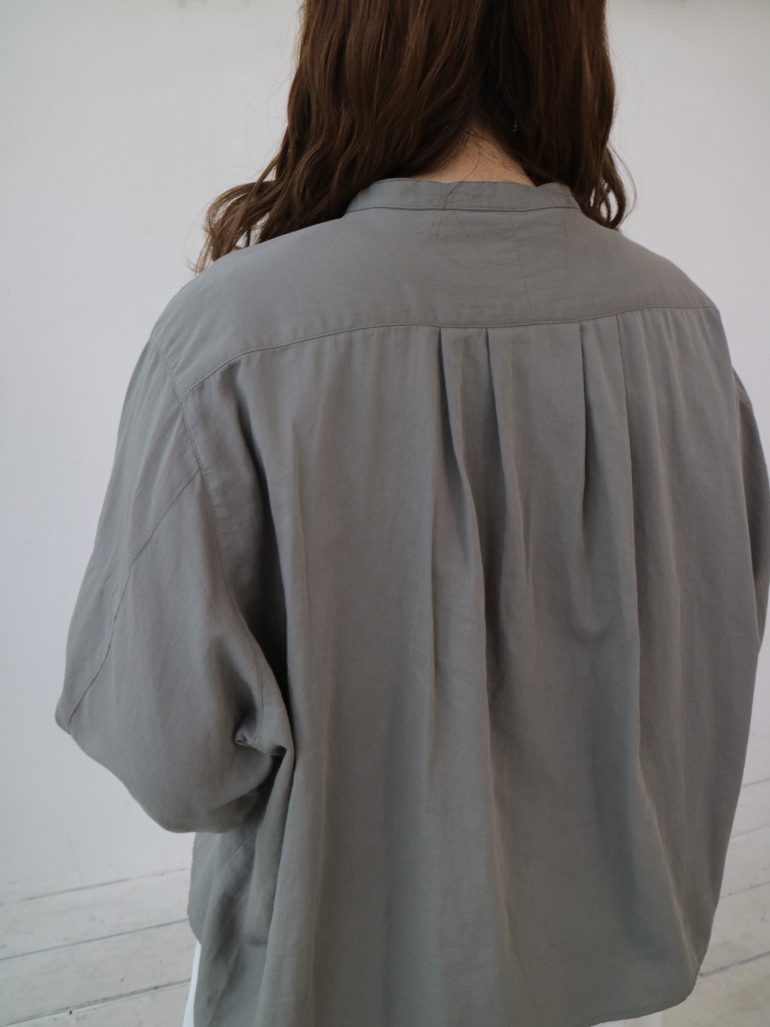 YARRA　コットンローンタックブラウス　YR-1543-220