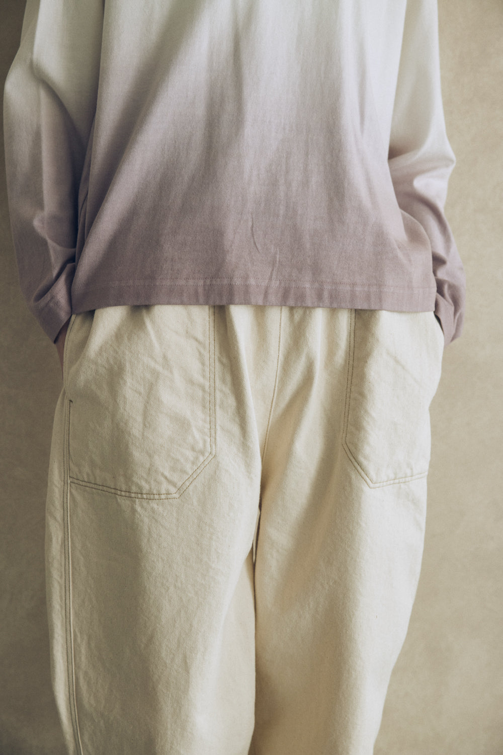 YARRA NEU 12OZムラ糸デニムイージーパンツ NU-5545-412