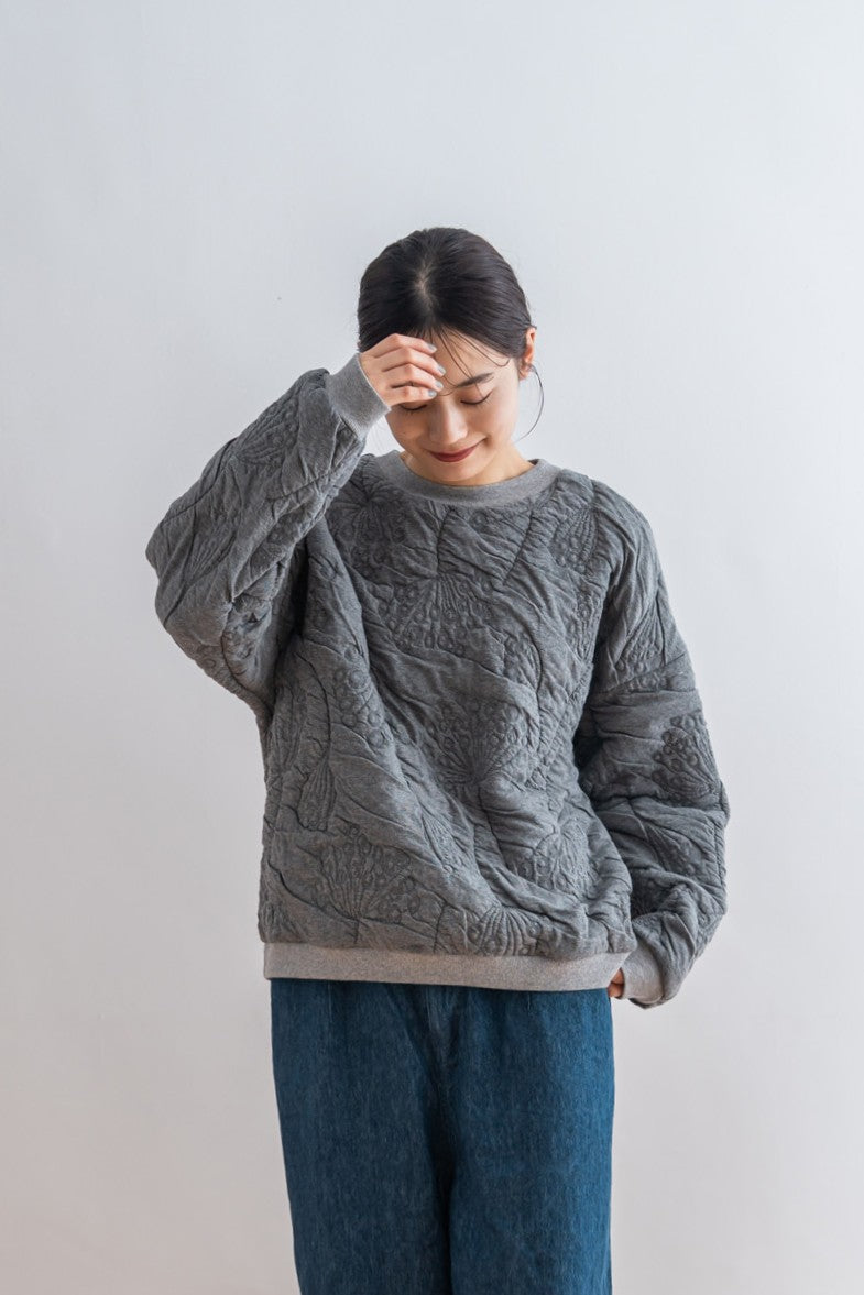 YARRA　木の実キルトＪＱＤドロッププルオーバー　YR-1541-225