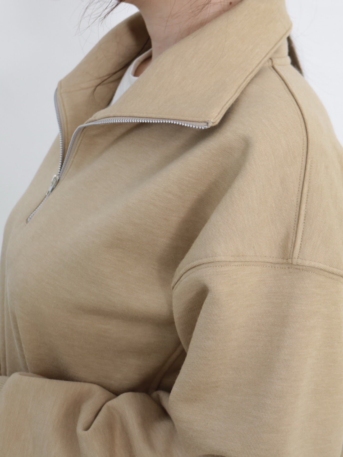 YARRA NEU　ウォーム裏毛ハーフZIP　NU-5551-415