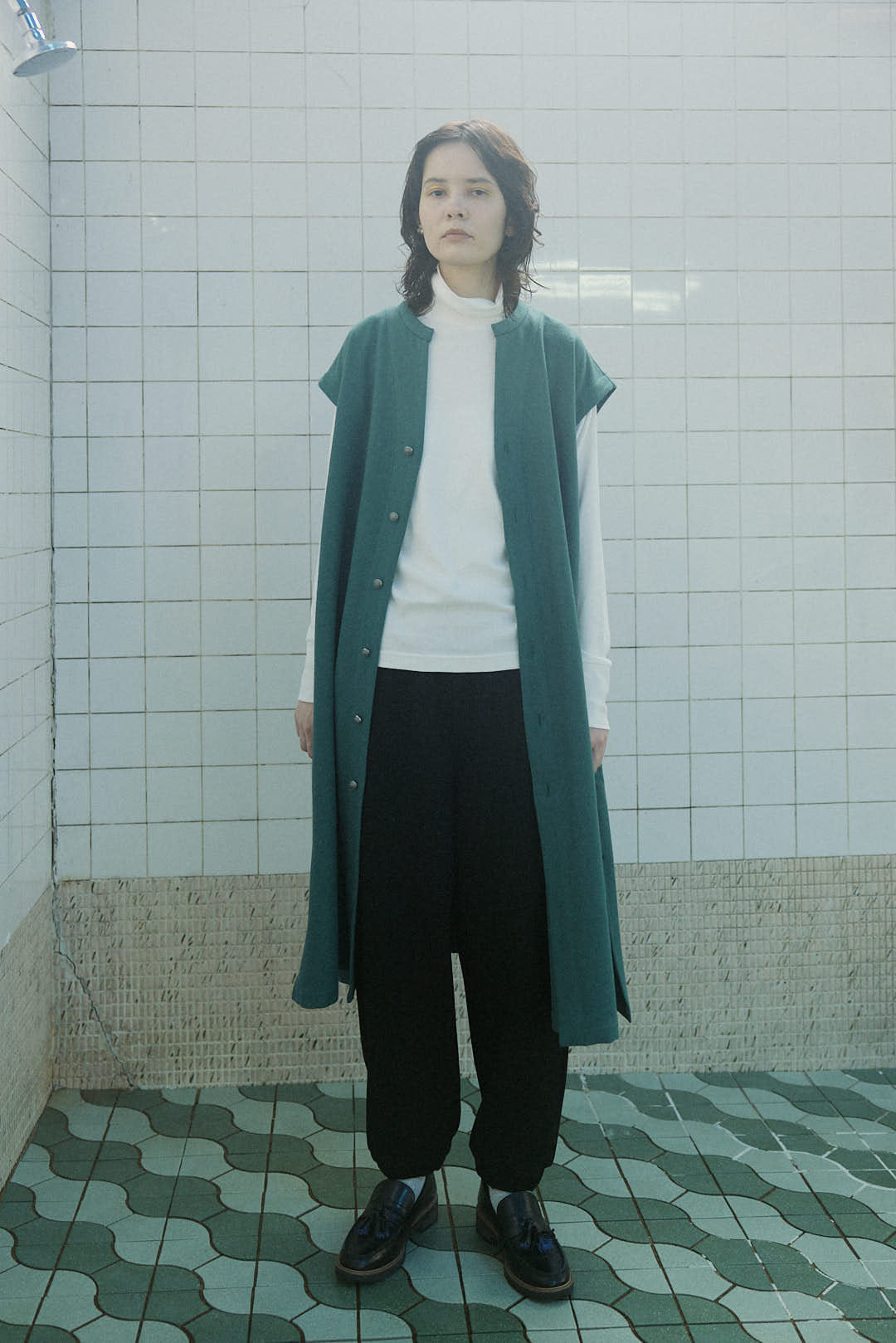 YARRA NEU　綿ポリジョガーパンツ　NU-5445-418