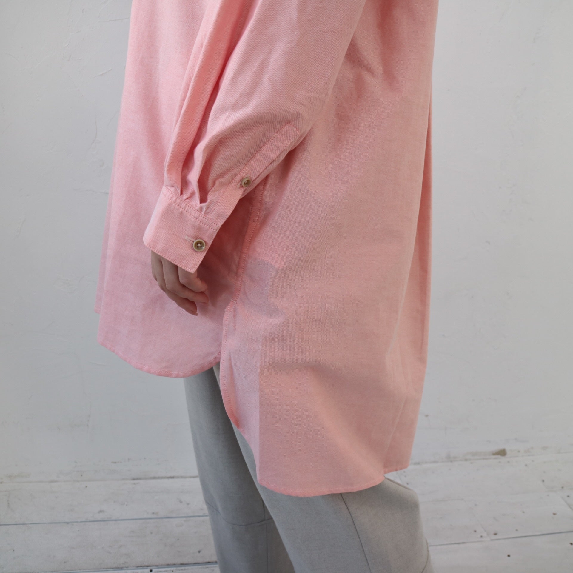 YARRA NEU　SIDGRAS比翼プルオーバーシャツ　NU-5444-414