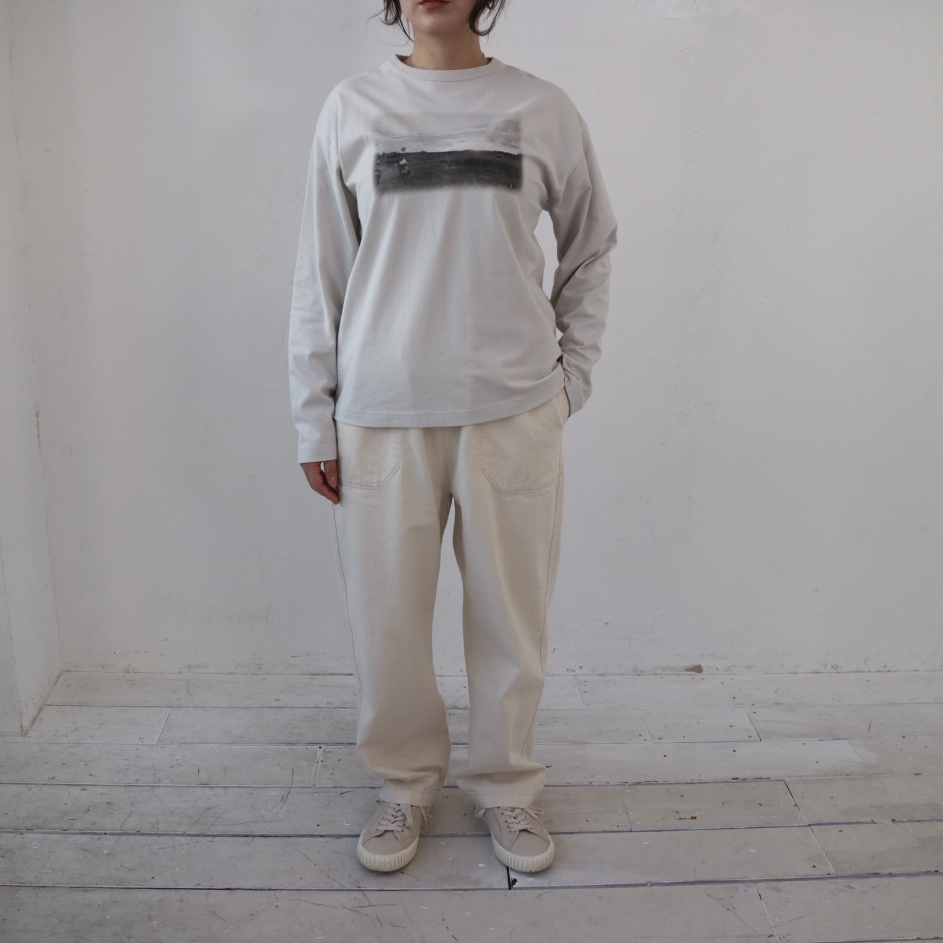 YARRA NEU　フォトプリントロンTシャツ　NU-5441-401