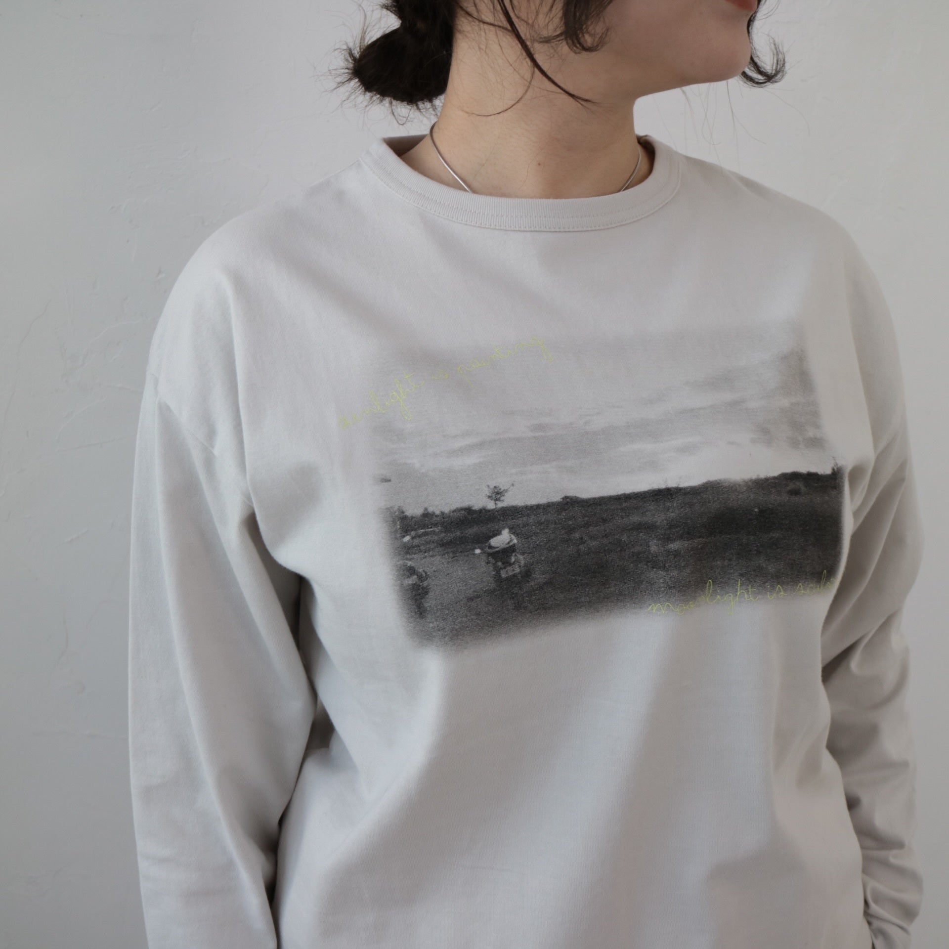 YARRA NEU　フォトプリントロンTシャツ　NU-5441-401