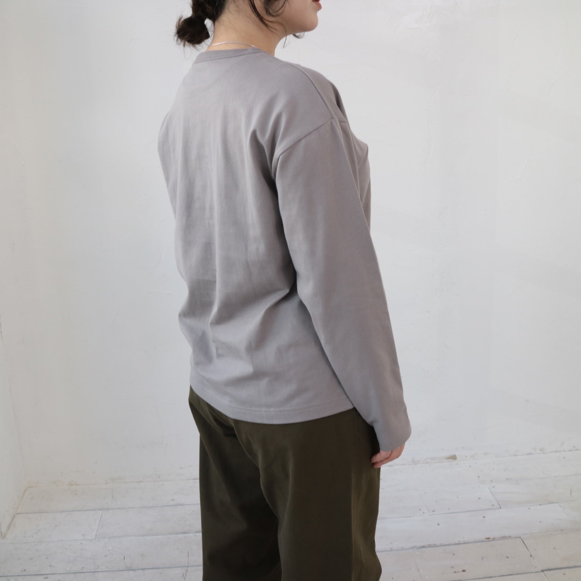 YARRA NEU　フォトプリントロンTシャツ　NU-5441-401