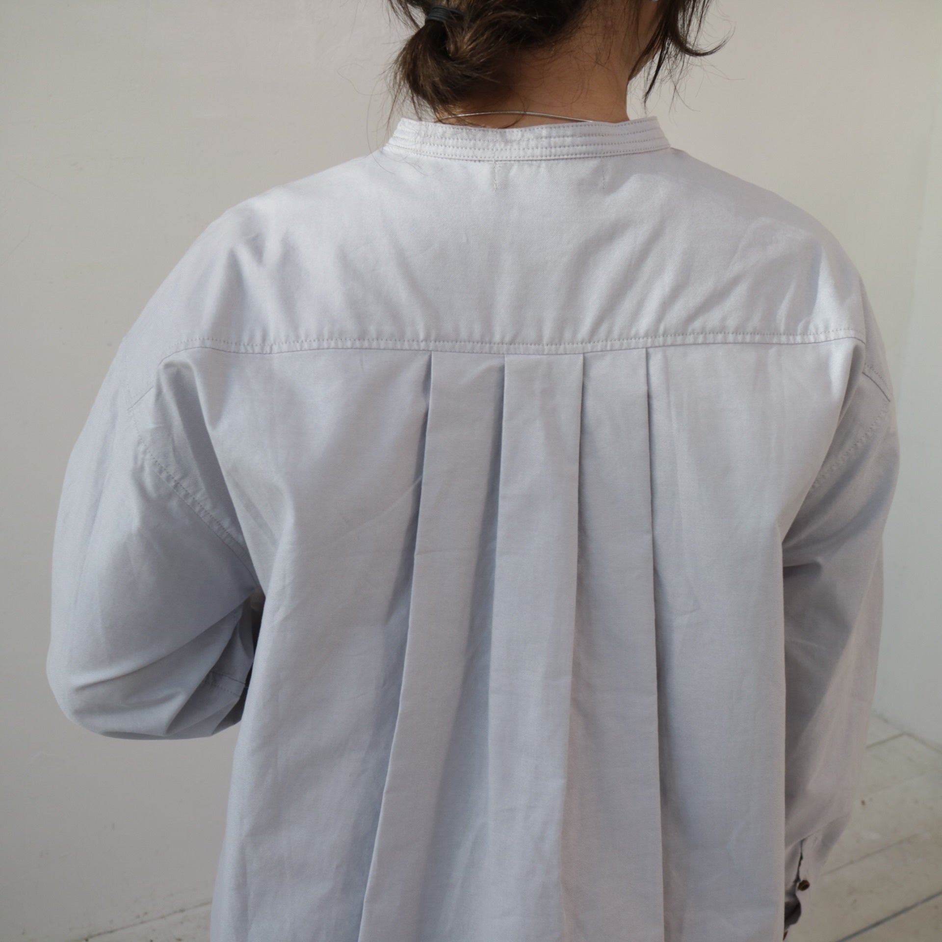 YARRA NEU　SIDGRAS比翼プルオーバーシャツ　NU-5444-414