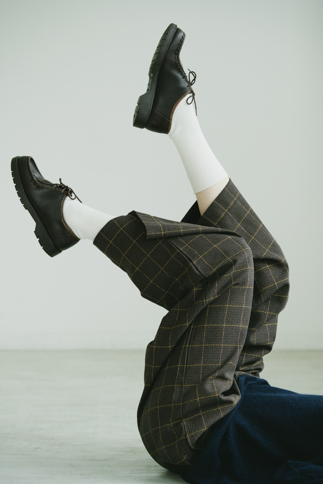 YARRA　三つ杢ツイルストレートパンツ　YR-1555-252