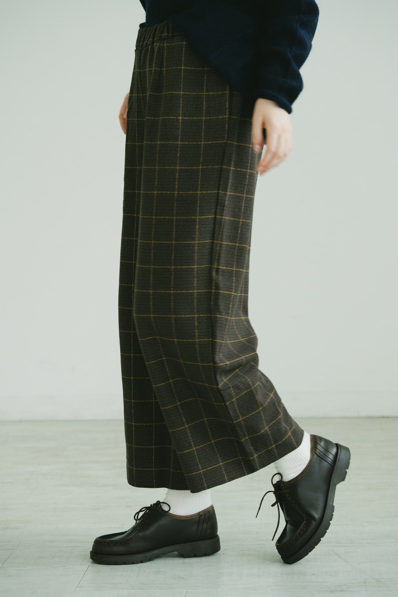 YARRA　三つ杢ツイルストレートパンツ　YR-1555-252