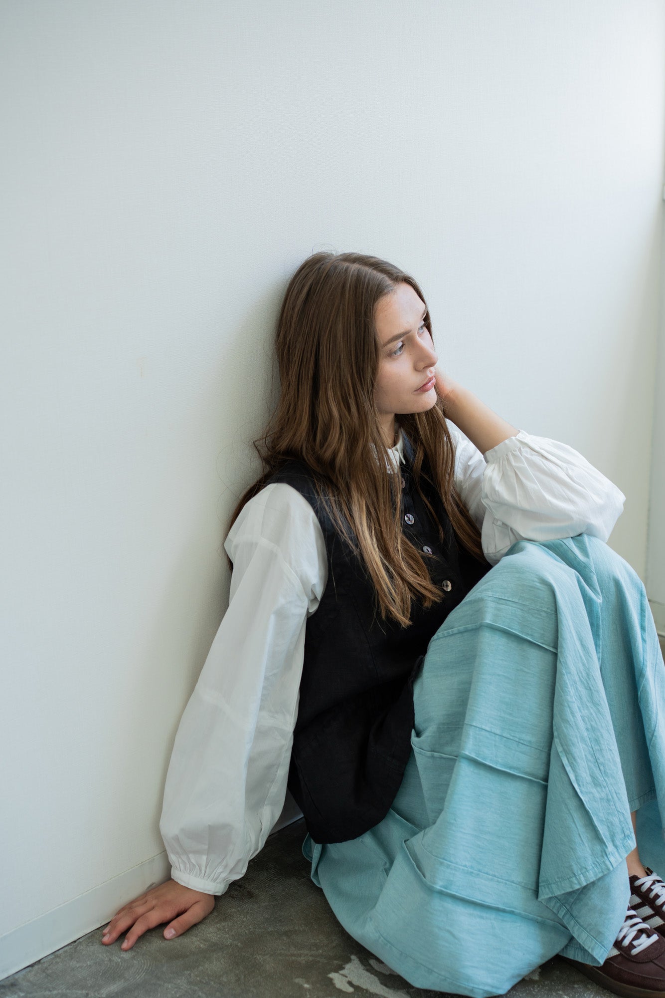 YARRA　INDIAエンザイムタックスカート　YR-1616-232