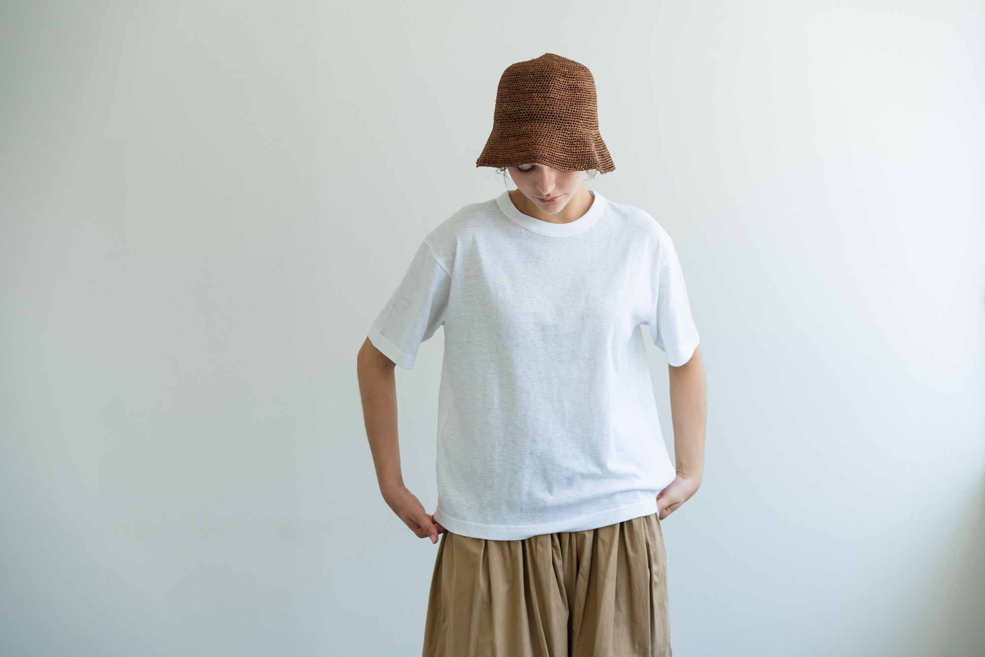 YARRA　エコリバイバル半袖TEE　YR-1611-202