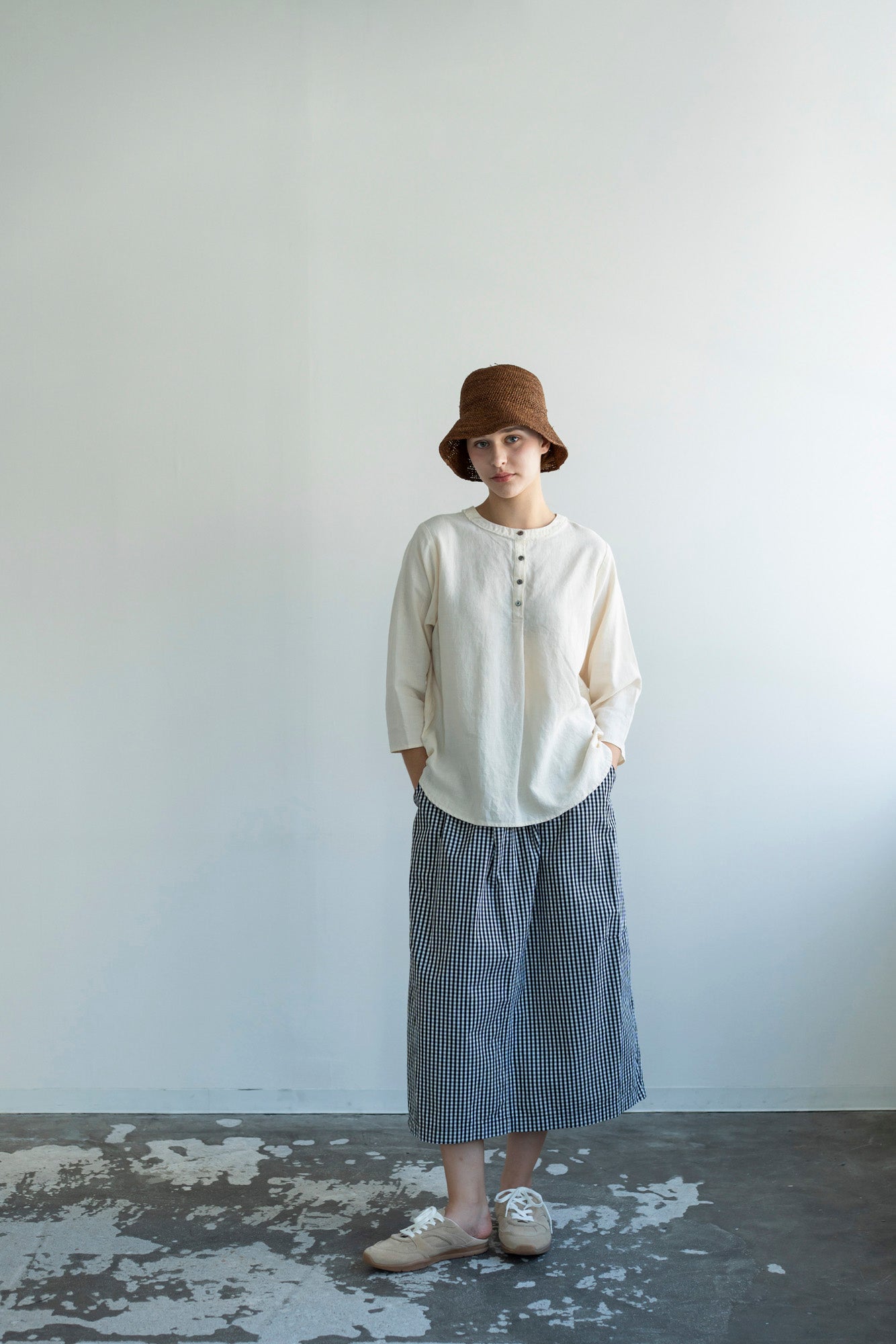 YARRA　２WAYフリンジカラーブラウス　YR-1613-239