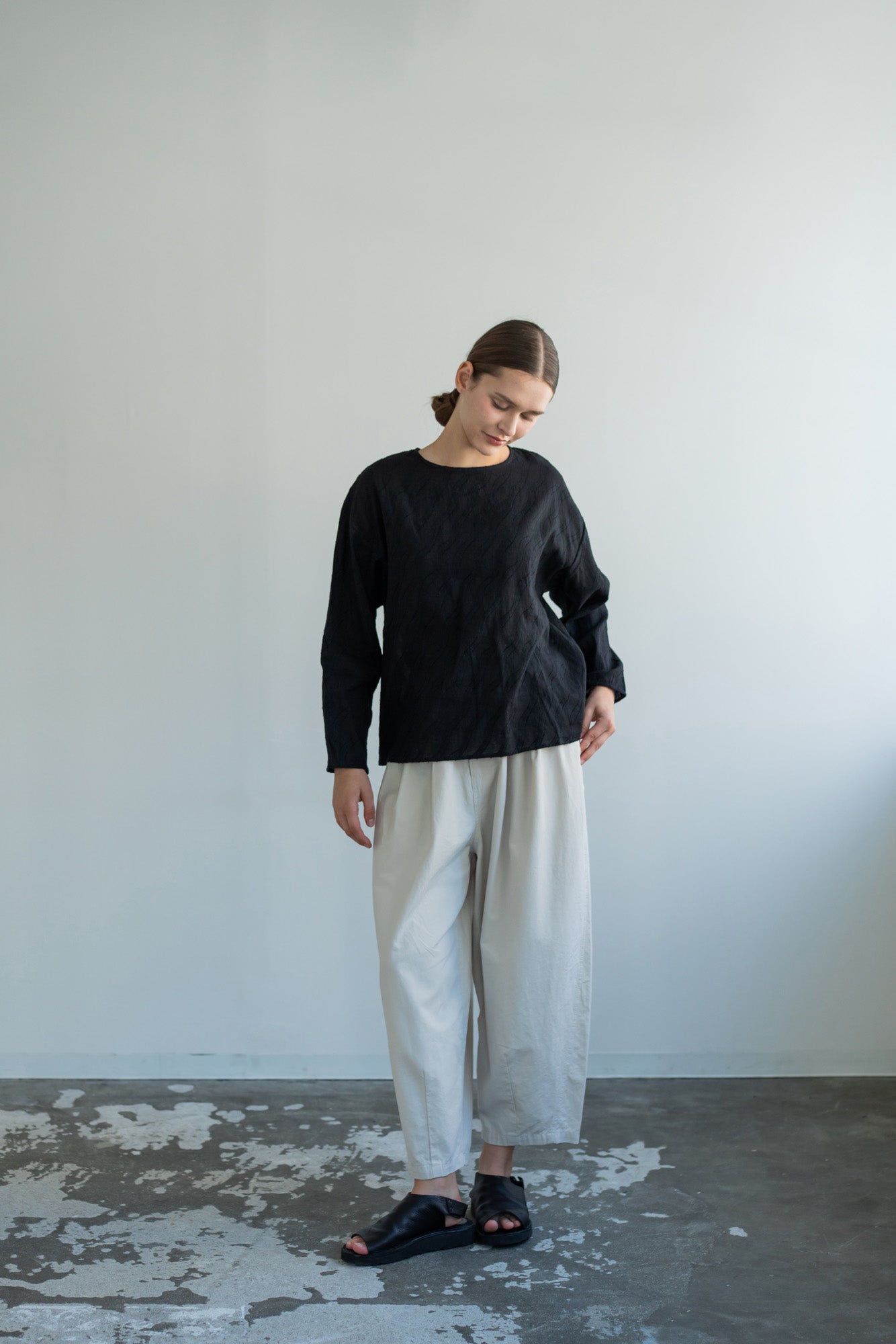 YARRA　INDIAカットJQDブラウス　YR-1613-224