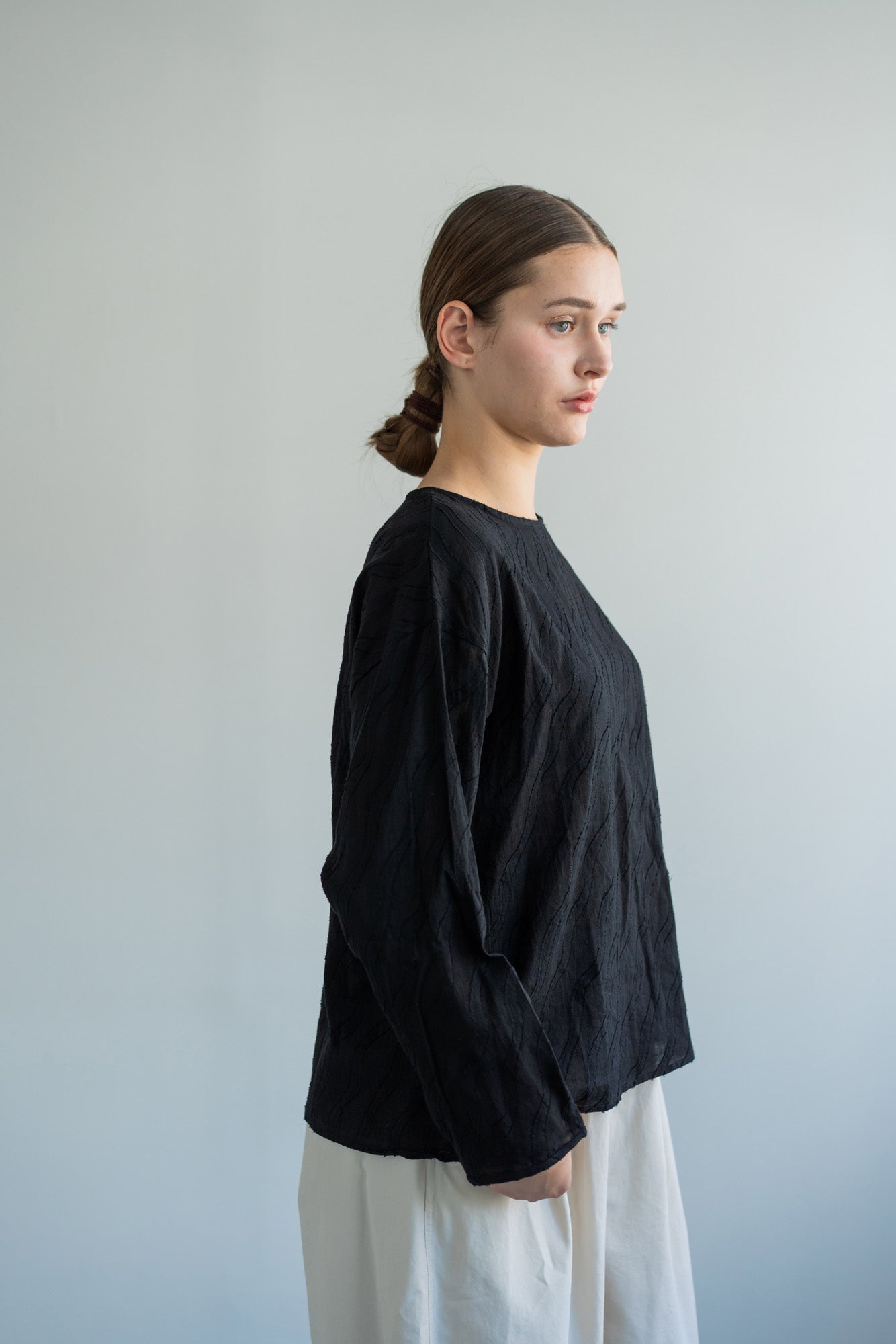 YARRA　INDIAカットJQDブラウス　YR-1613-224