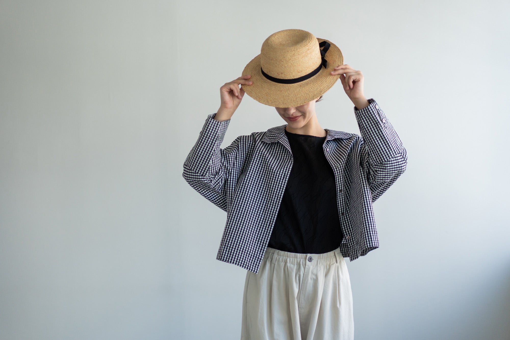 YARRA　ベルギーリネン長袖TEE　YR-1611-236