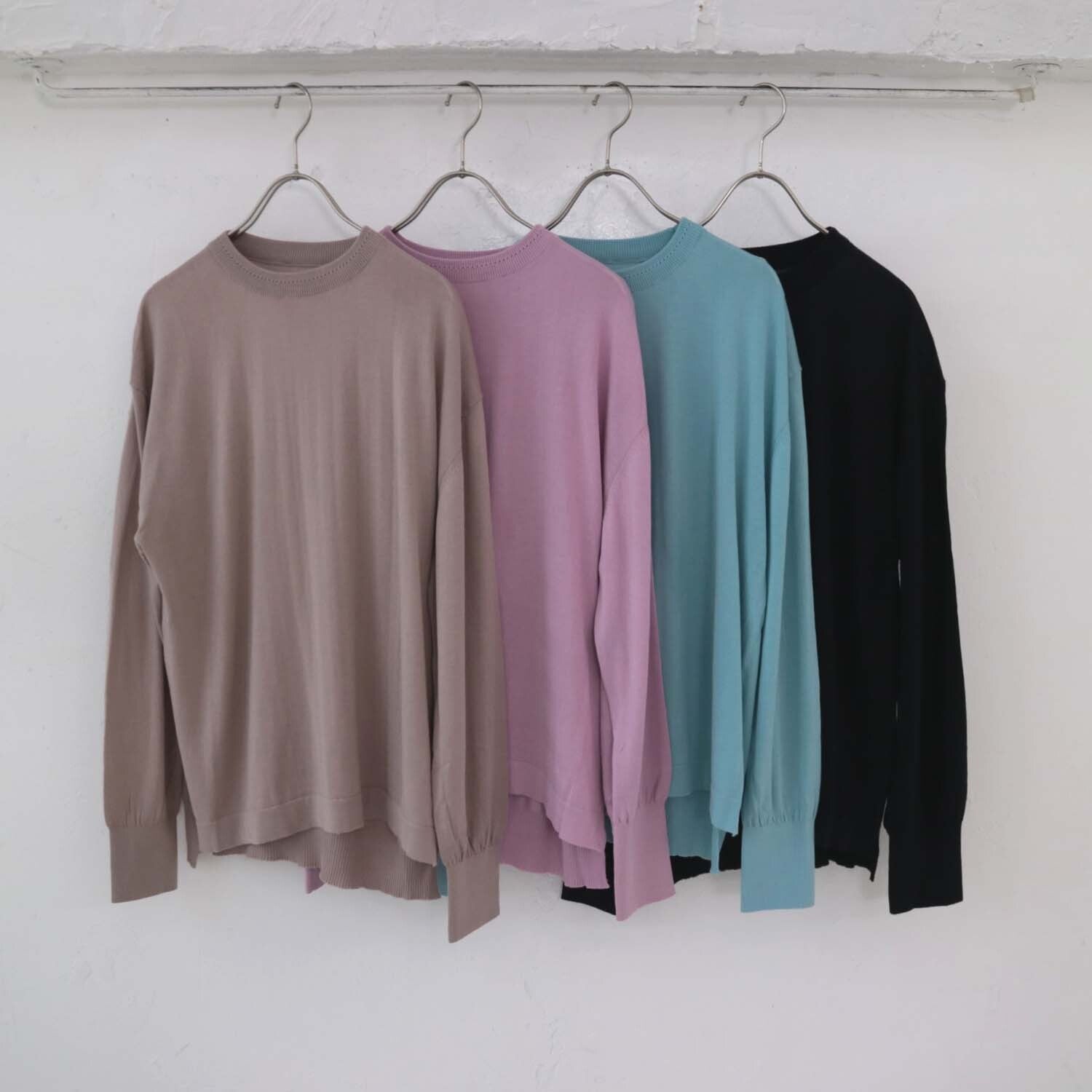 YARRA NEU　シーアイランドニットプルオーバー　NU-5412-405