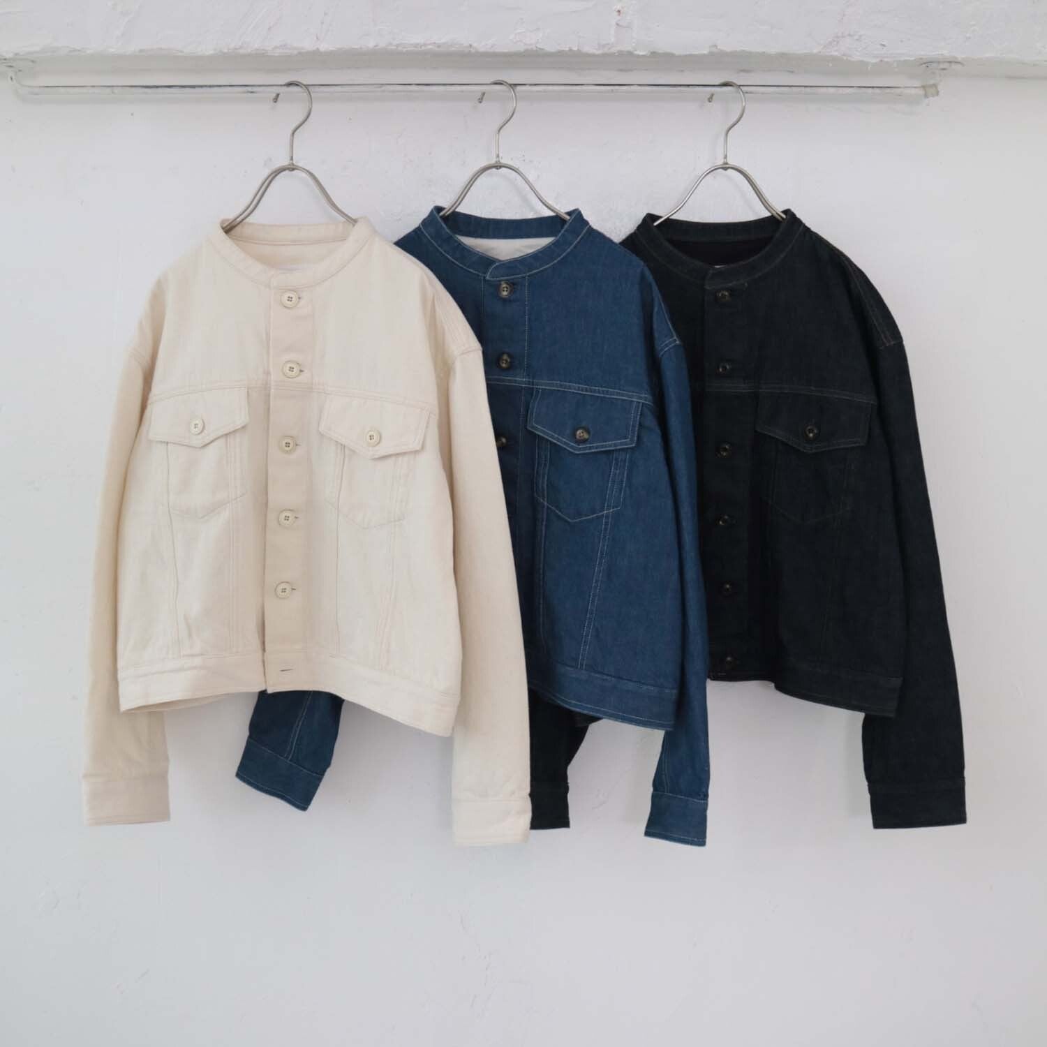 YARRA NEU　１０ozデニムスタンドジャケット　NU-5417-417