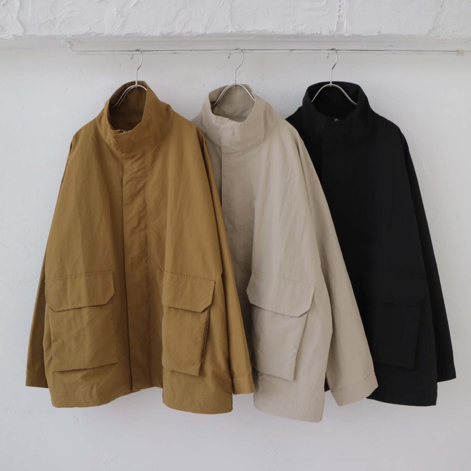 YARRA NEU　スタンドカラーナイロンアウター　NU-5417-420