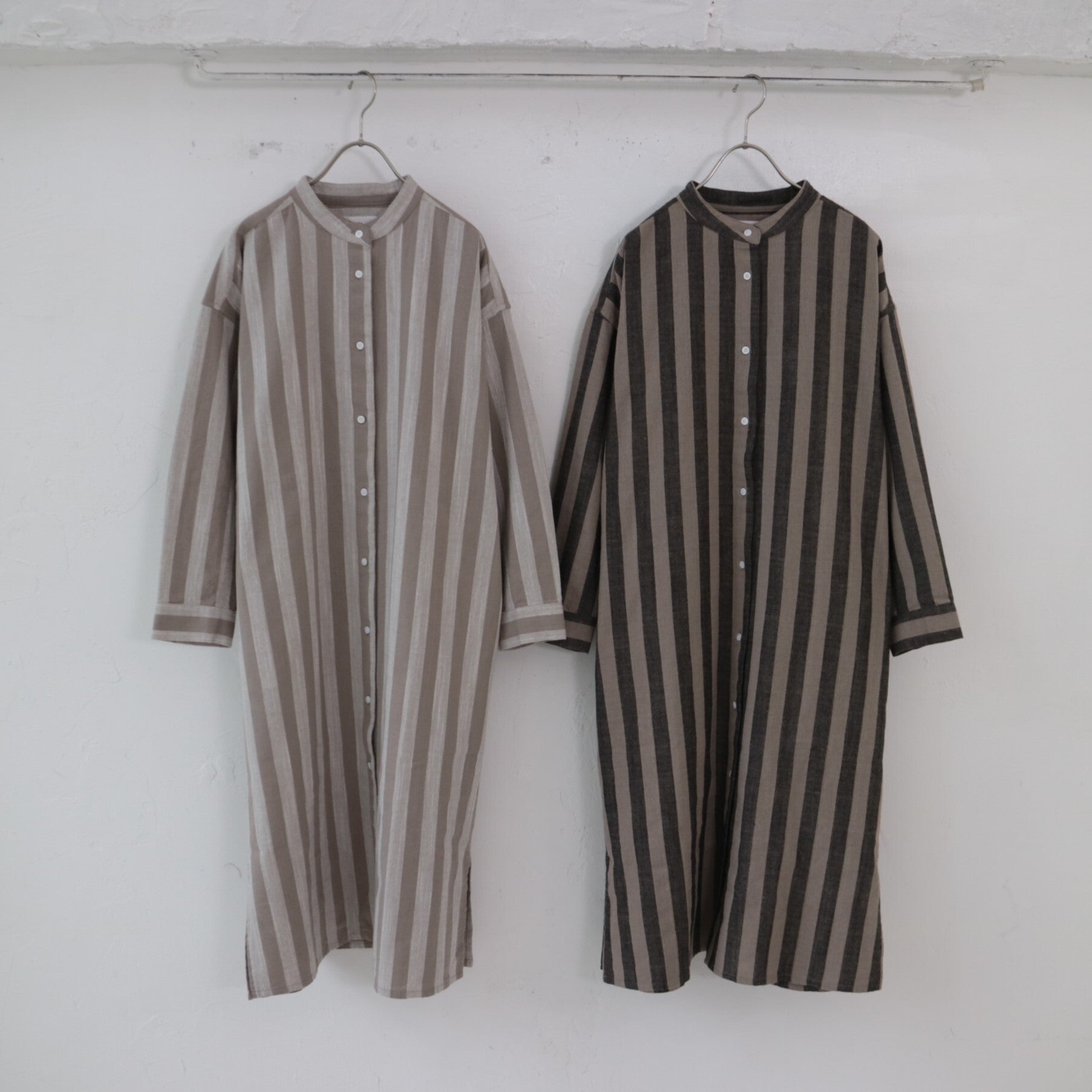 YARRA　ストライプワンピース　YR-1414-215