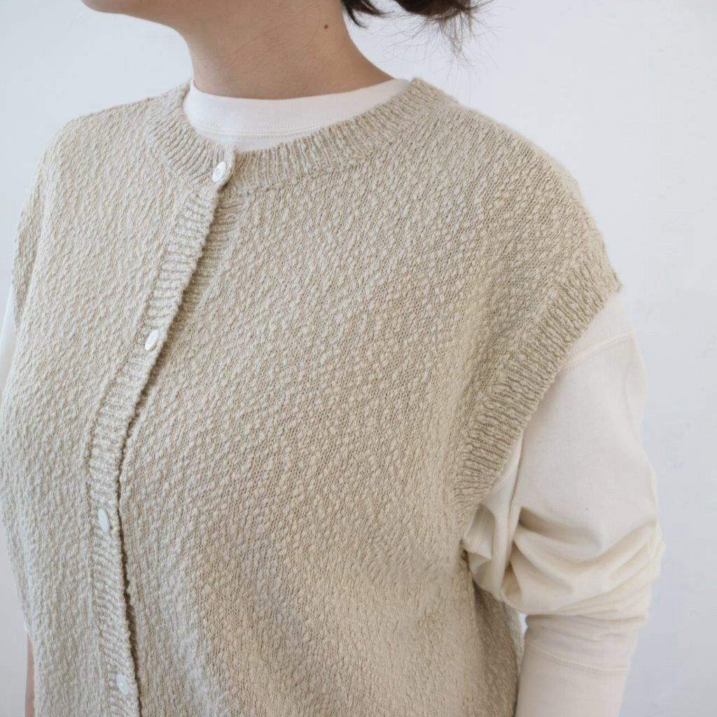 YARRA     2WAYスラブニットベスト      YR-1462-277