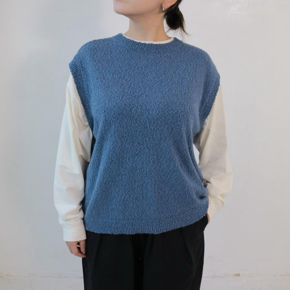 YARRA     2WAYスラブニットベスト      YR-1462-277