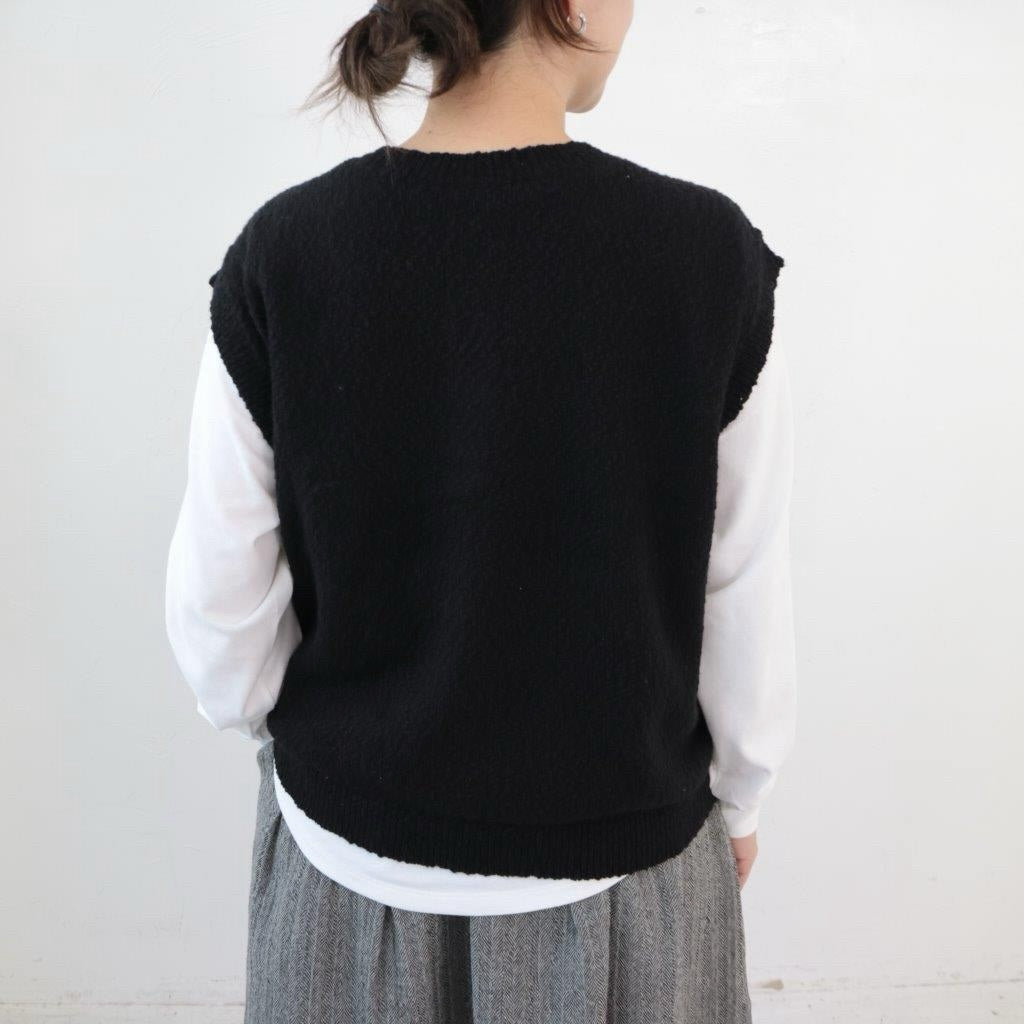 YARRA     2WAYスラブニットベスト      YR-1462-277