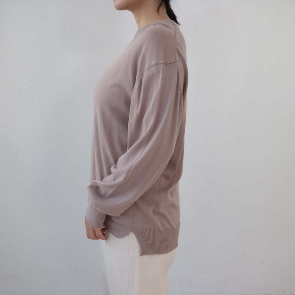 YARRA NEU　シーアイランドニットプルオーバー　NU-5412-405