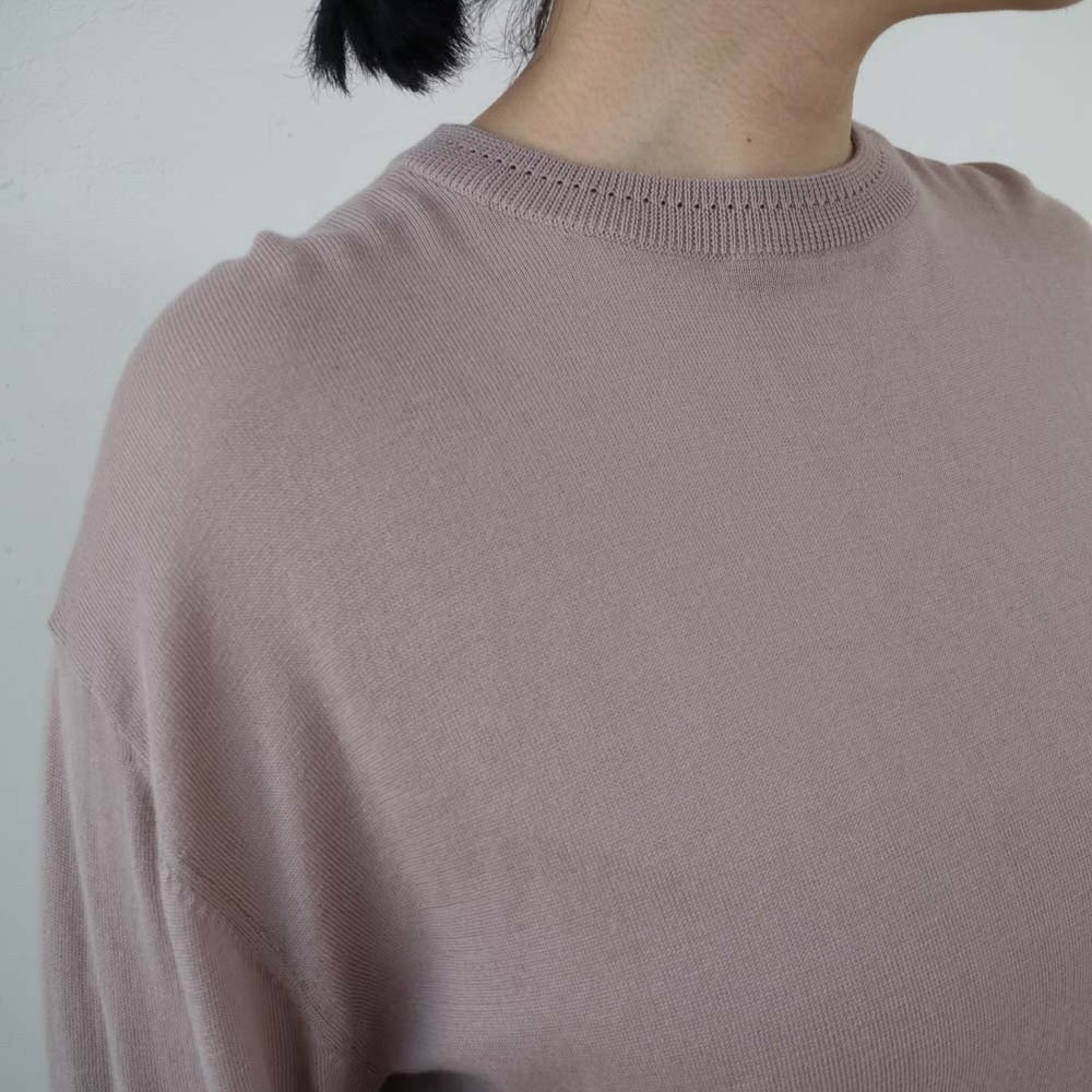 YARRA NEU　シーアイランドニットプルオーバー　NU-5412-405