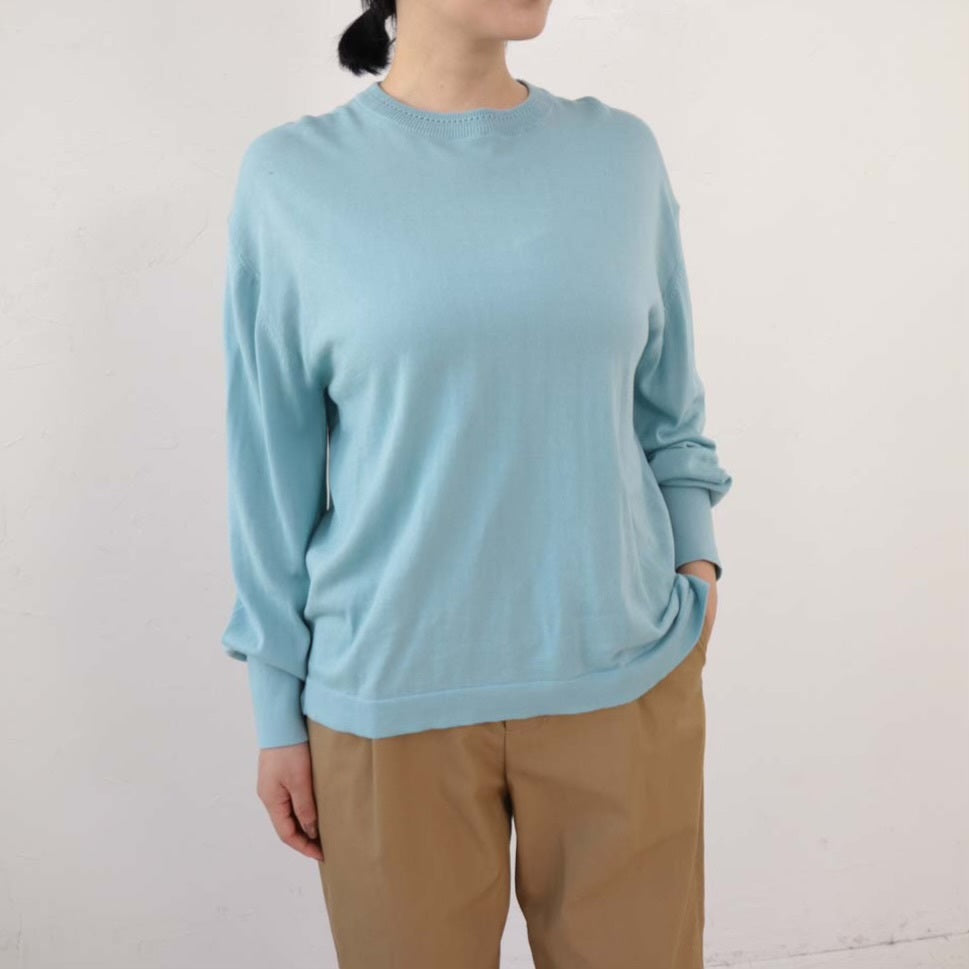 YARRA NEU　シーアイランドニットプルオーバー　NU-5412-405