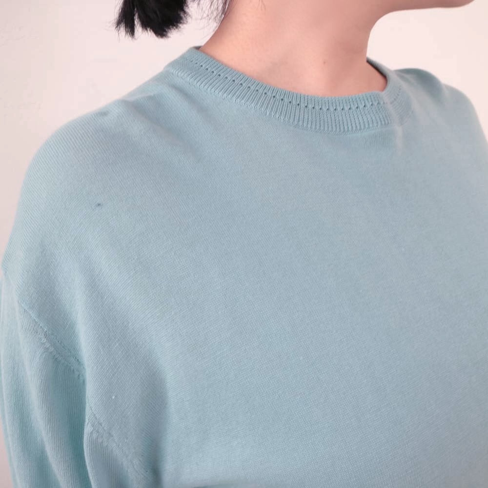 YARRA NEU　シーアイランドニットプルオーバー　NU-5412-405