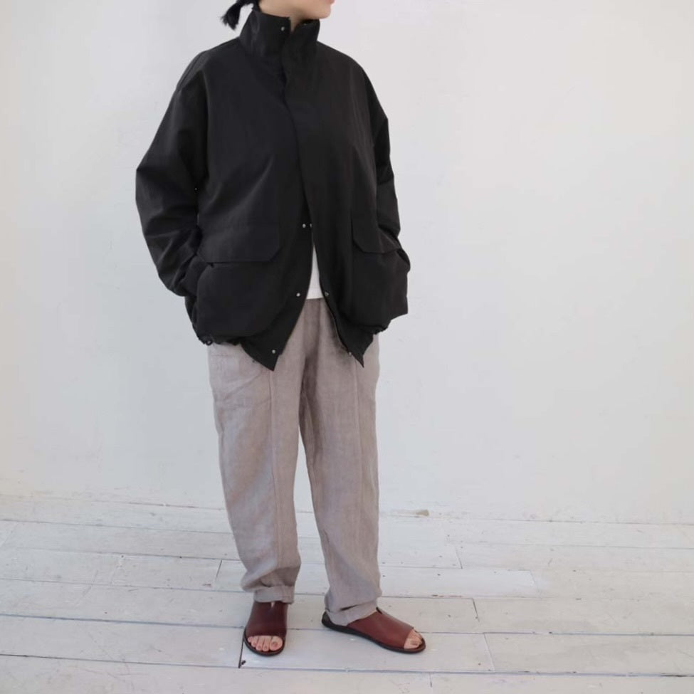 YARRA NEU　スタンドカラーナイロンアウター　NU-5417-420