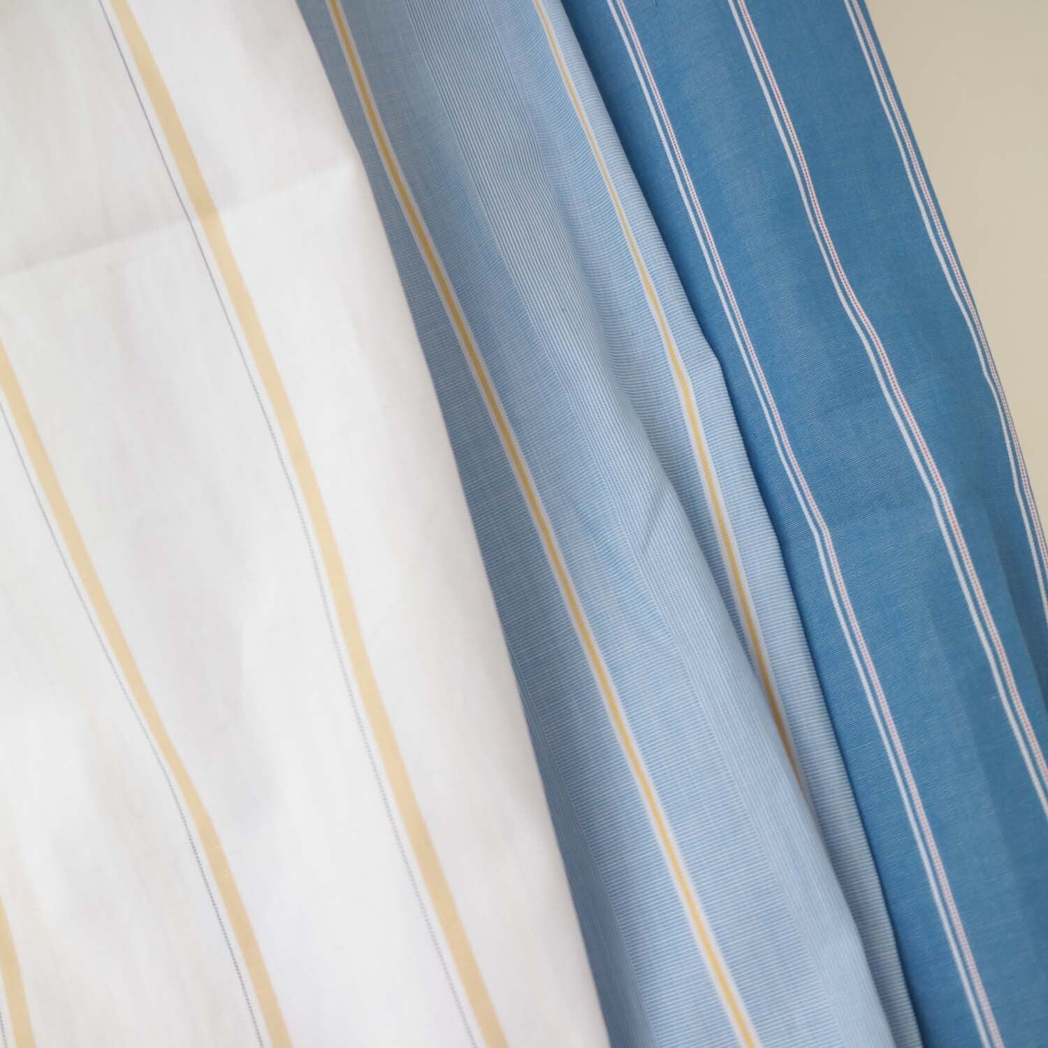 YARRA NEU　SIDGRASストライプシャツ　NU-5413-410