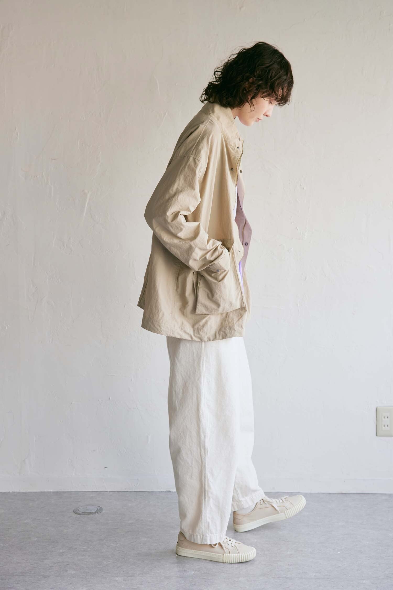 YARRA NEU　スタンドカラーナイロンアウター　NU-5417-420