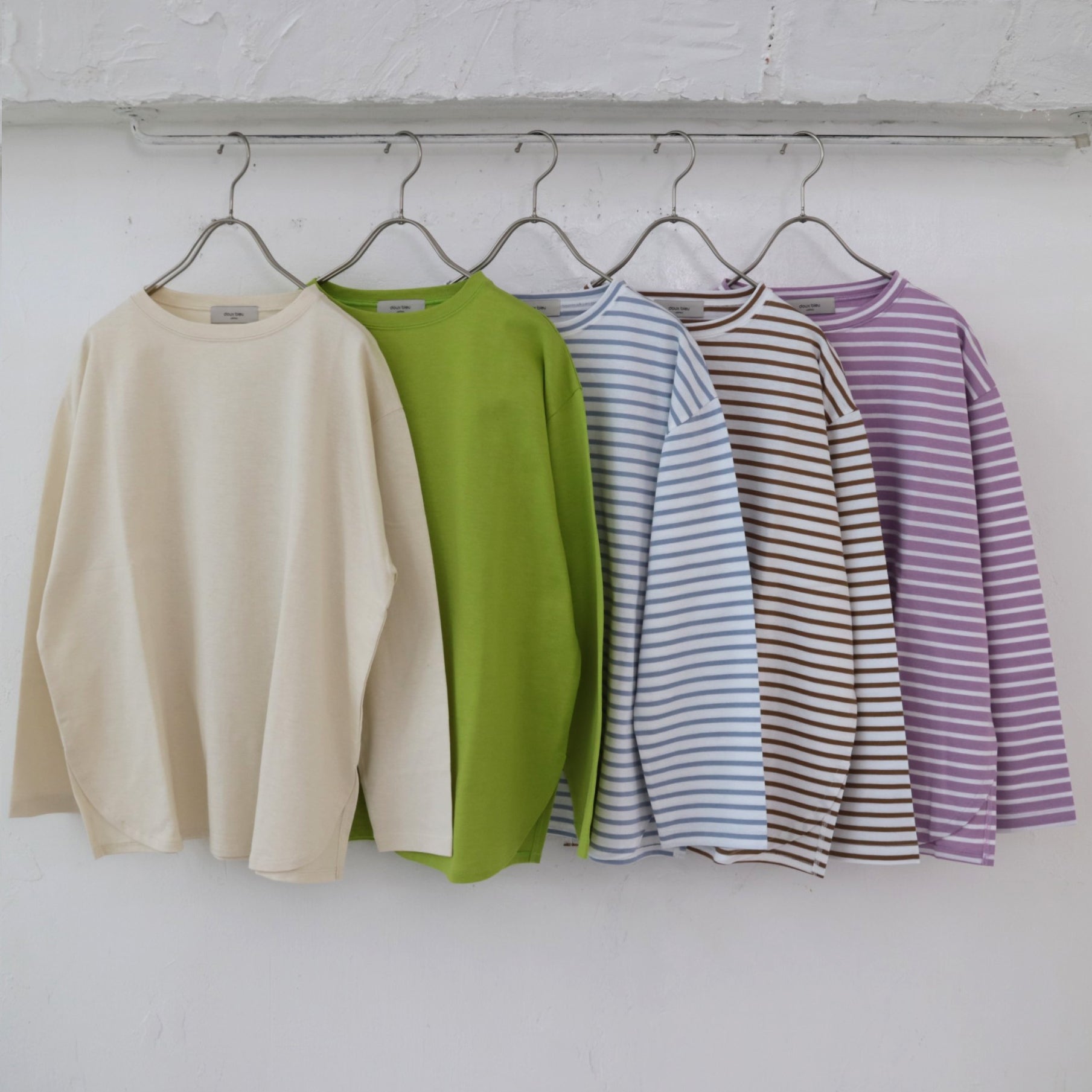 doux bleu　クルーネックバスクプルオーバー　DB-2411-005